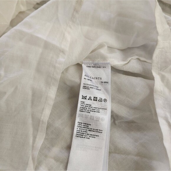 ALLSAINTS Abelie Verity Dress | Size XS - Picture 7 of 11
